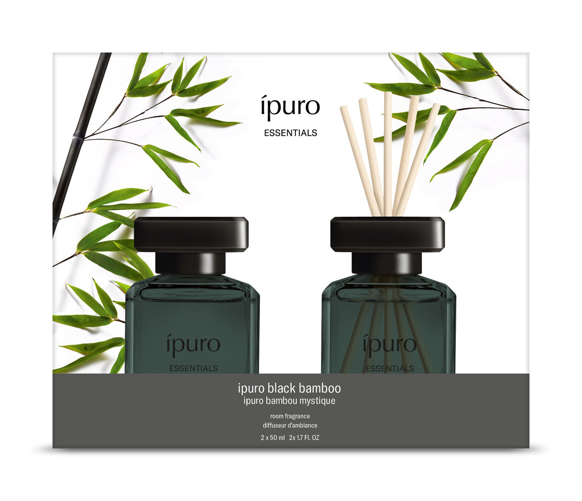 ipuro huonetuoksu 2x50ml Black Bamboo