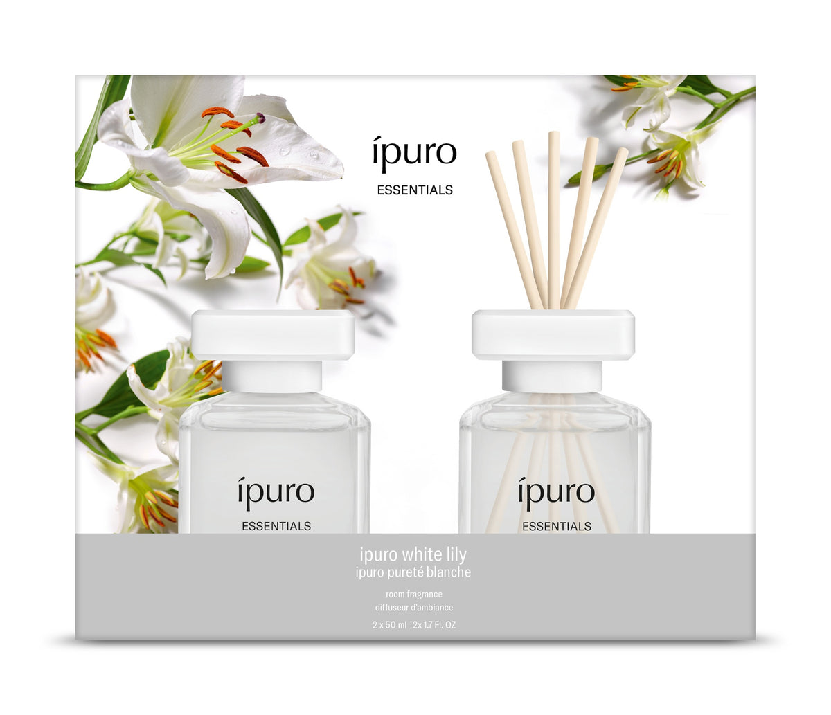 ipuro huonetuoksu 2x50ml White Lily