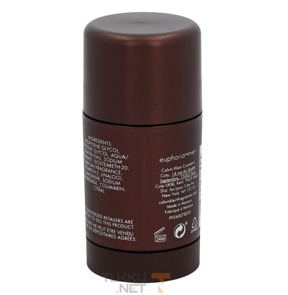 Calvin Klein Euphoria for men deodorantti stick 75g