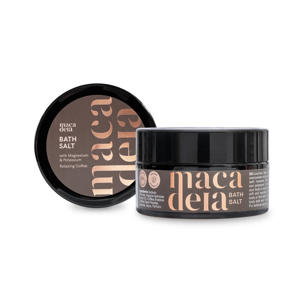 Macadeia kylpysuola 200g Relaxing Coffee