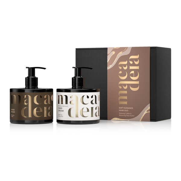 Macadeia Soft Elegance Hand Duo, Coffee & Shea