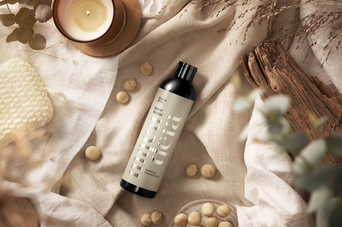Macadeia suihkusaippua 750ml Balancing Macadamia oil