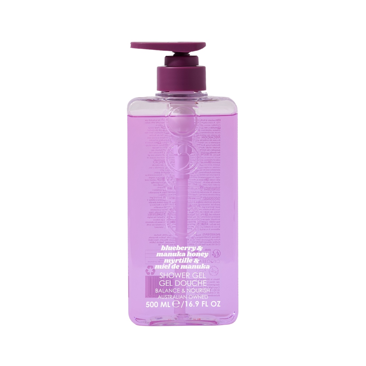 Ciroa Blueberry & Manuka Honey Suihkugeeli 500ml