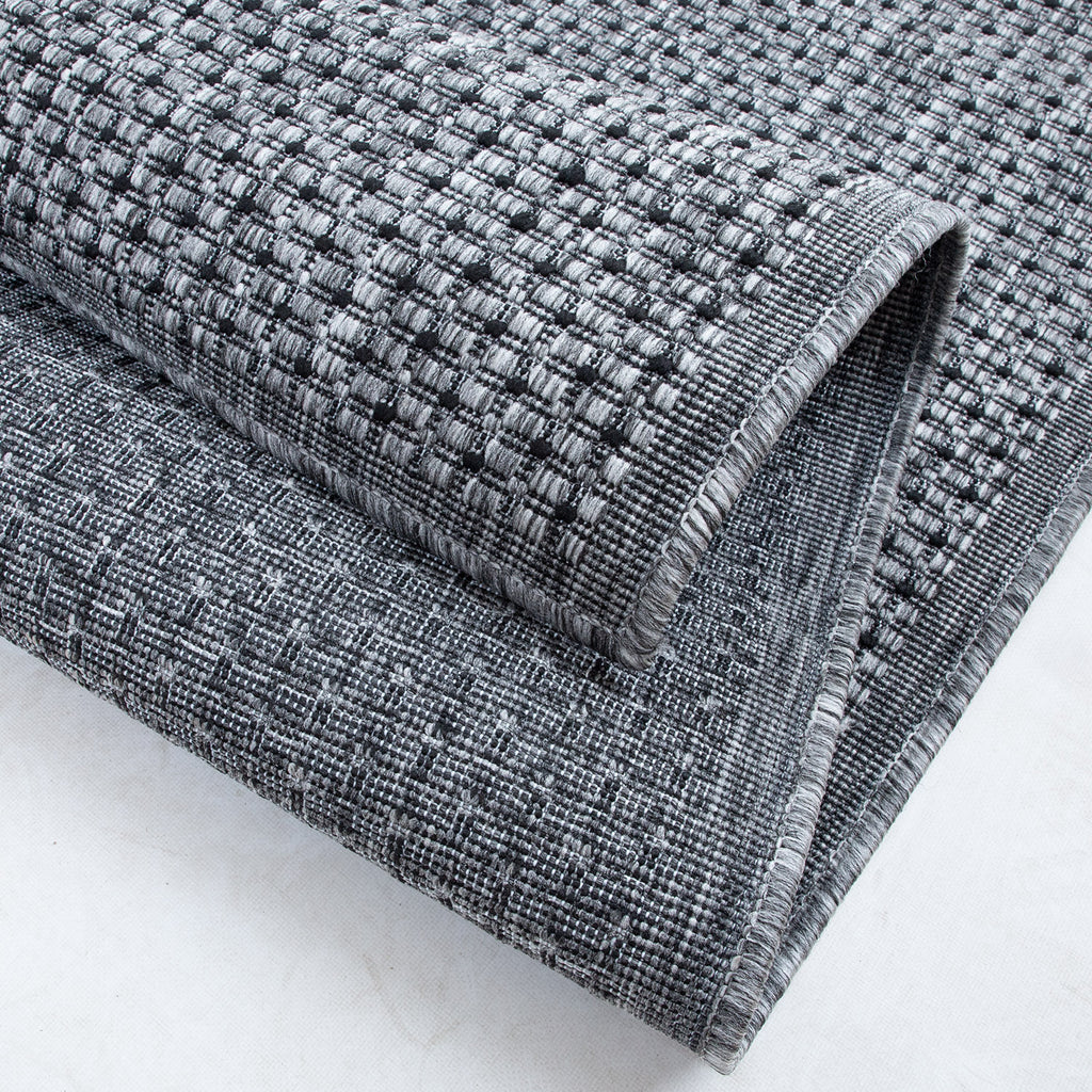 Matto DAWN OUTDOOR-3, 100x150cm, harmaa