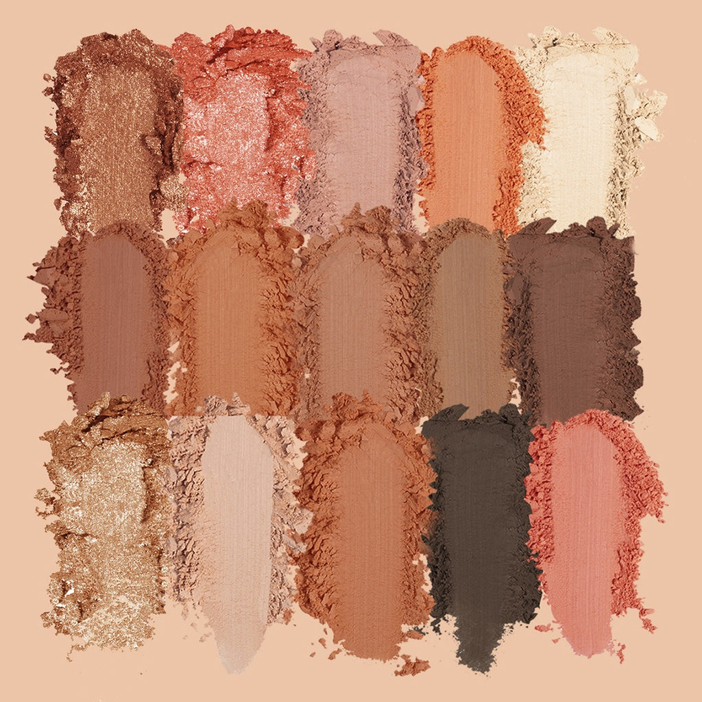 JWB Flora 15 Eyeshadow palette 02-Dusty rose