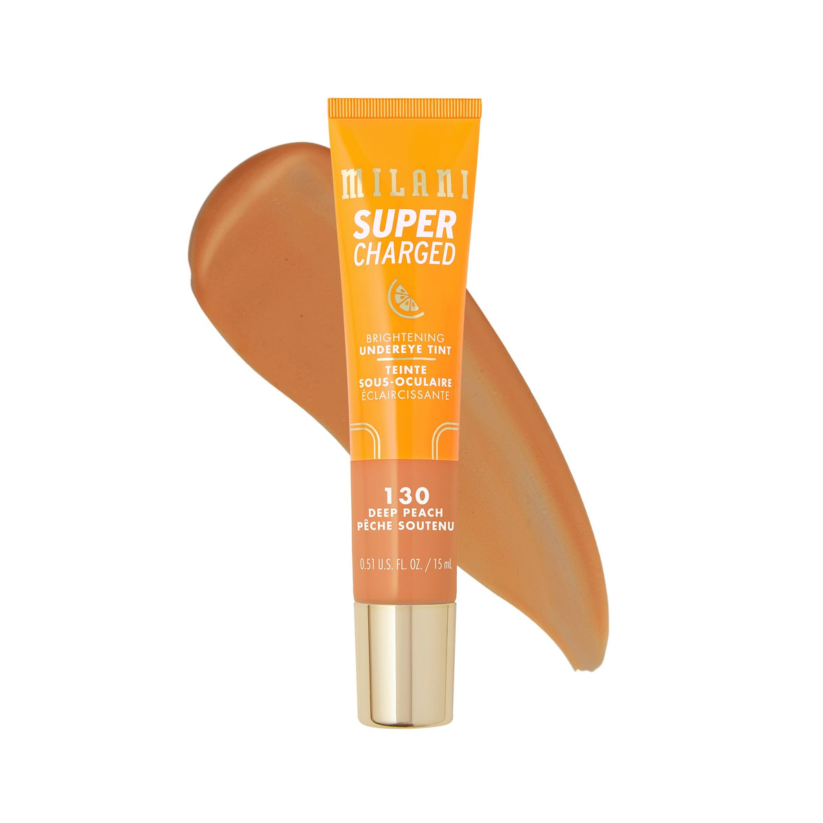 Milani Supercharged Brightening Undereye Tint 130 Deep Peach
