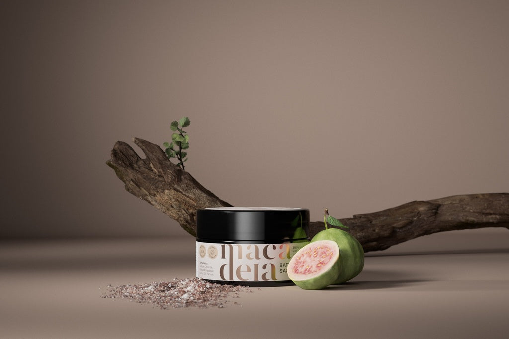 Macadeia kylpysuola 200g, Guava