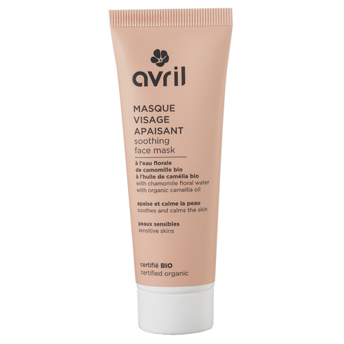 Avril Organic 50 ml Rauhoittava kasvonaamio rasvoittuvalle iholle