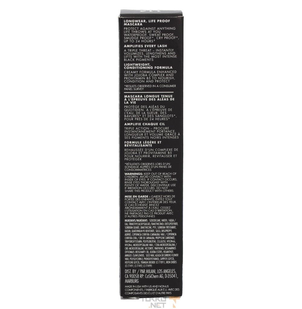 Milani The Waterproof One Mascara 114 Black