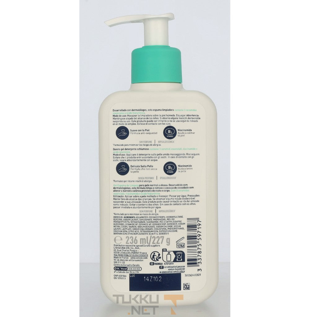 CeraVe Foaming Cleanser w/Pump 236 ml