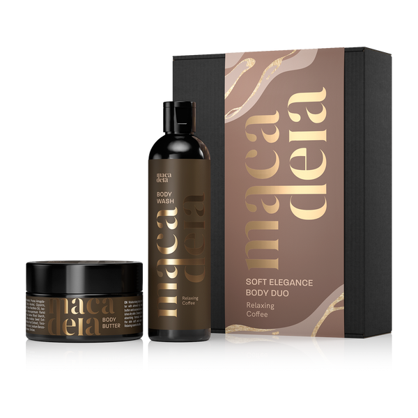 Macadeia Soft Elegance Body Duo, Relaxing Coffee
