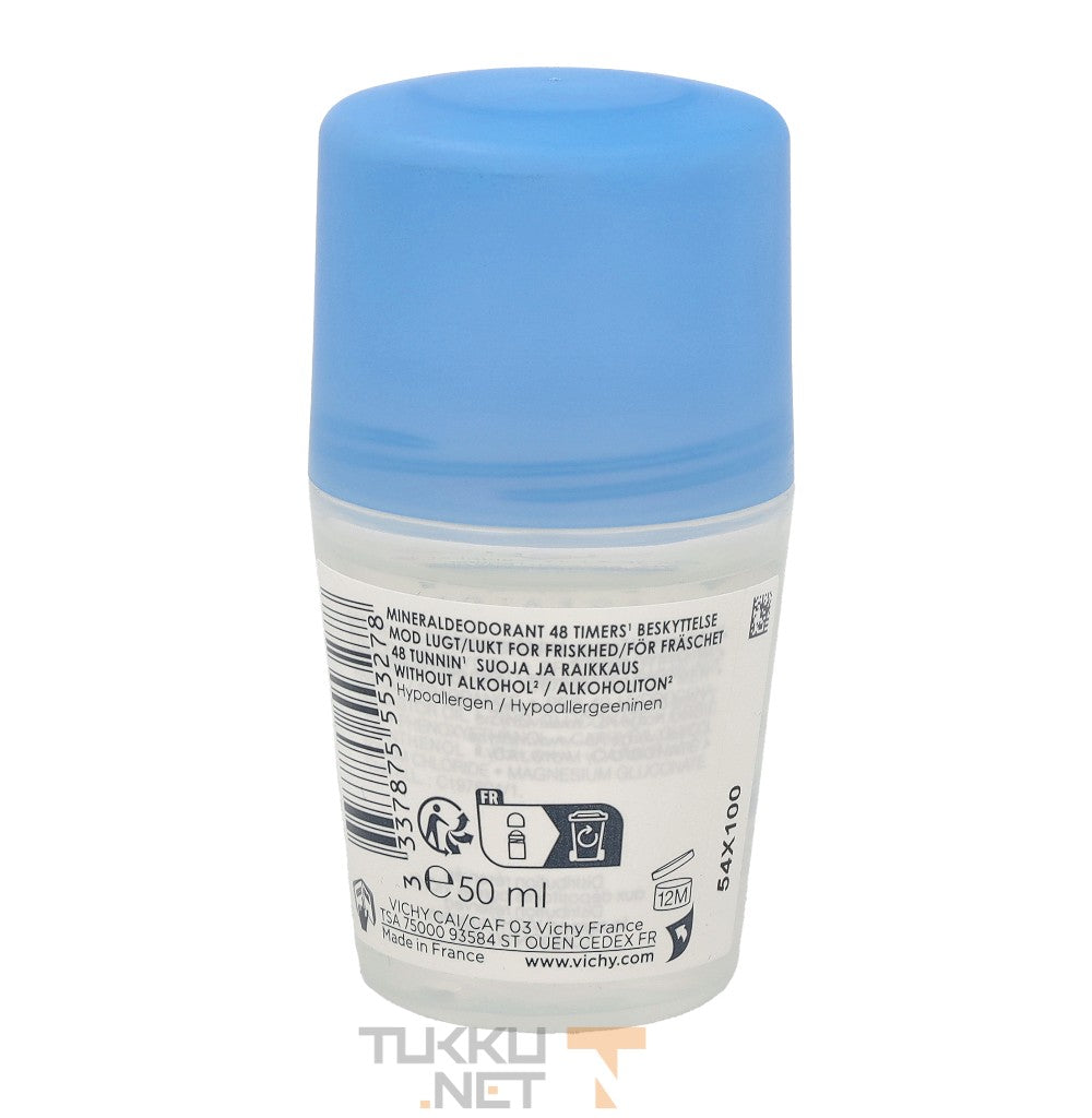 Vichy 50ml 48H deodorant Mineral roll-on