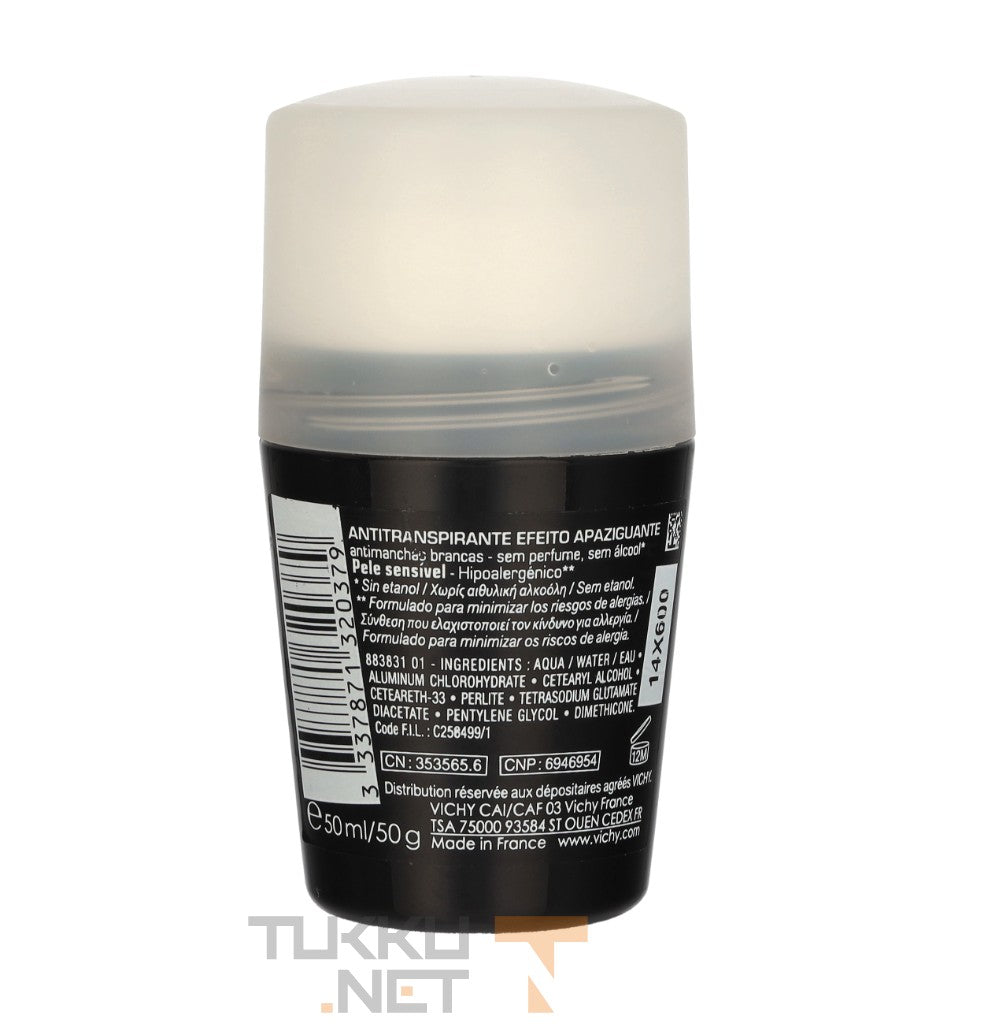 Vichy 50ml 48H antiperspirant-roll-on for men